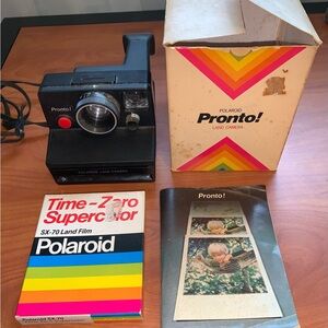Vintage Polaroid Pronto Land Camera